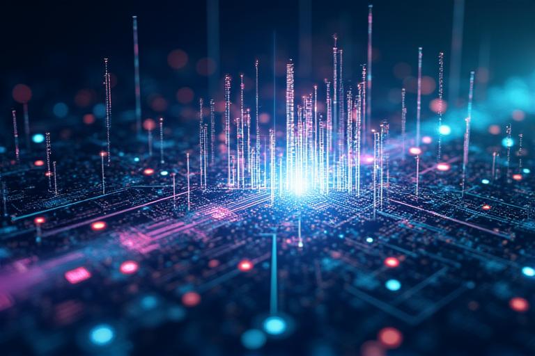 デジタル変革と業務効率化を象徴するイメージ